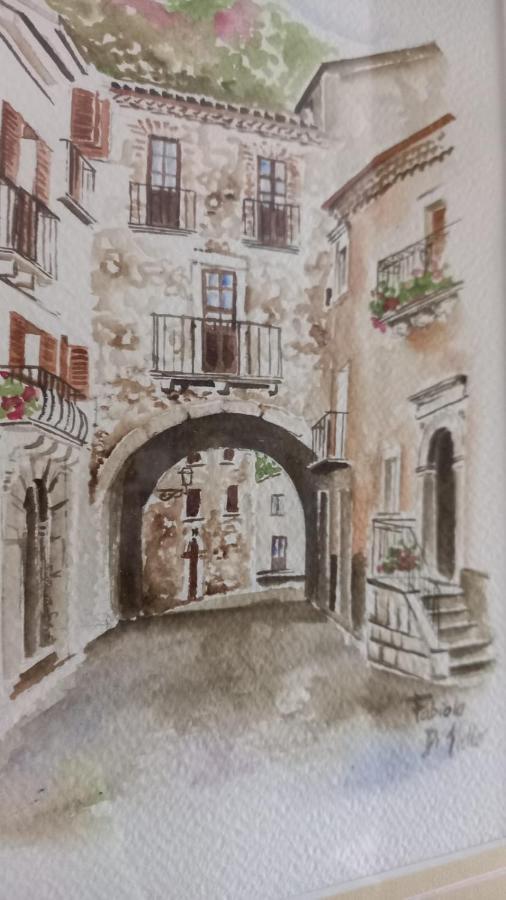 Alloggi Piazza Umberto Primo Pacentro Zewnętrze zdjęcie
